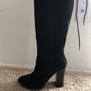 Boot heels (thigh high-Black) size 8